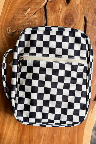 Chloe Black Check Bible Cover