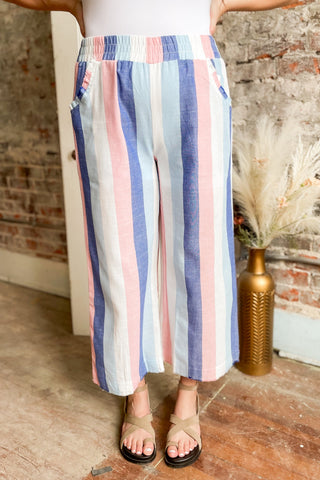 Gina Vertical Striped Pants