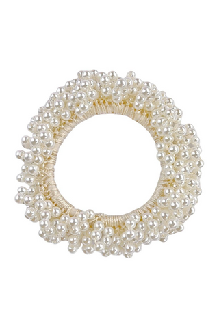 Dainty Pearl Cluster Hair Tie