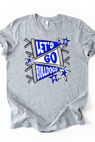 Bethel Bulldogs Pennant Font Made to Order Tee