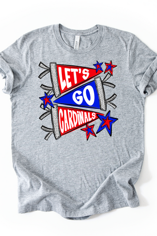 Woodlawn Cardinals Pennant Made to Order Tee