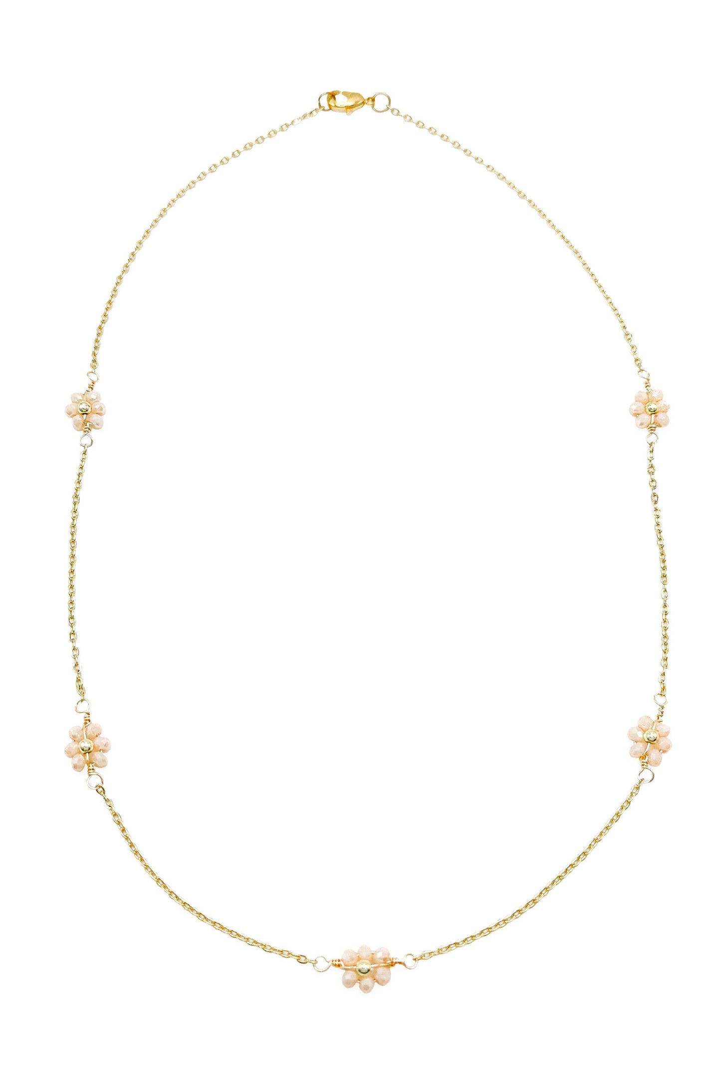 Daisy Gold Necklace