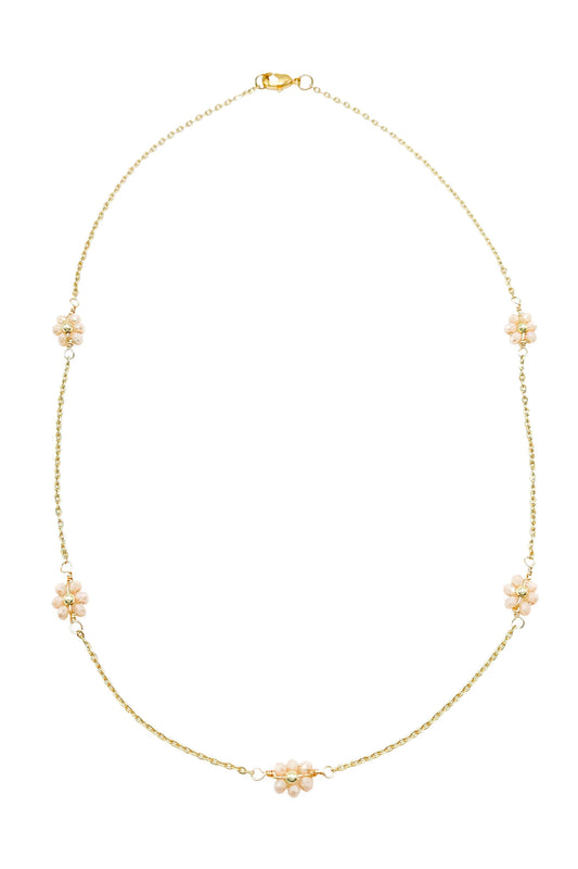 Daisy Gold Necklace