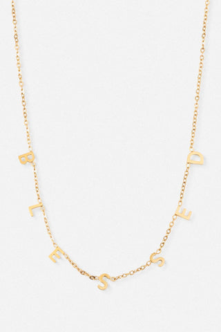 Blessed Dainty Necklace