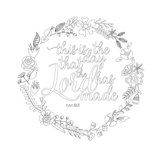 Beauty in the Bible: Edition 1 Coloring Book