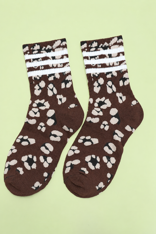 The Wild Side Crew Socks (Multiple Colors)