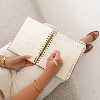 12-Month Undated Planner: Marlo Design, Spiral