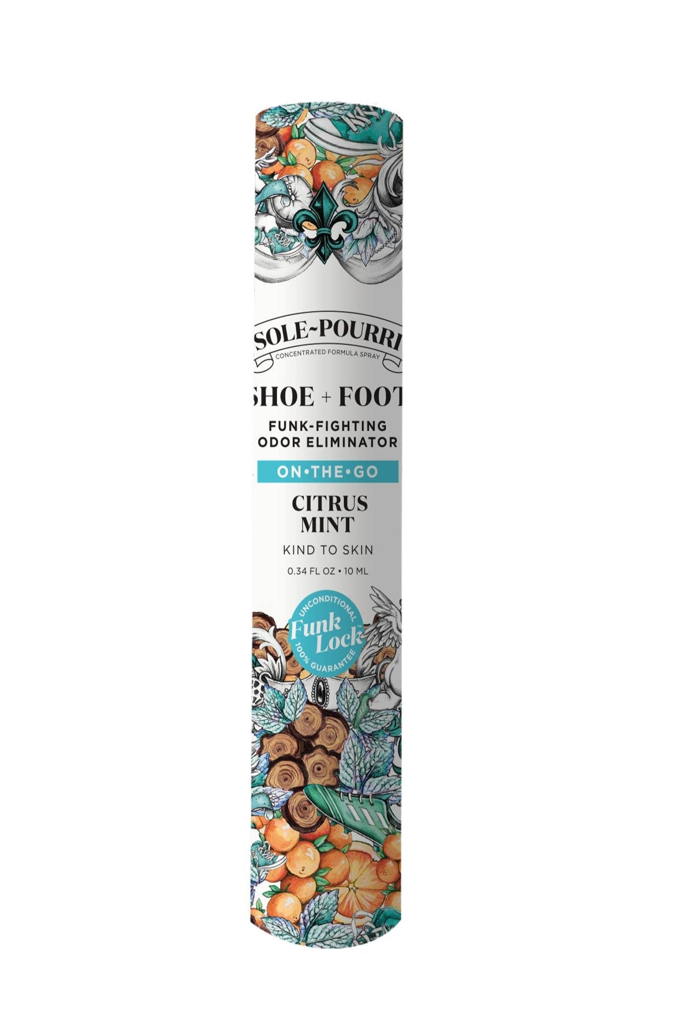 Sole~Pourri Shoe + Foot Odor Eliminator in Citrus Mint