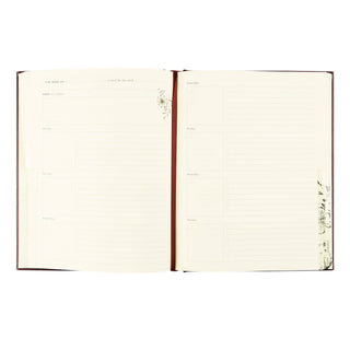 12-Month Undated Planner: Yorkshire Design, Layflat Design