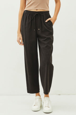 On the Roam Black Ankle Pants