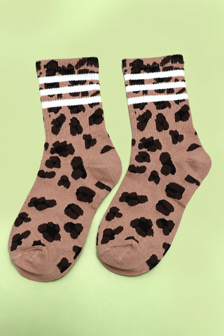The Wild Side Crew Socks (Multiple Colors)