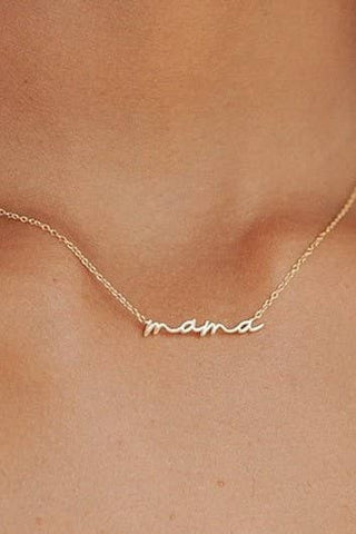 Gold Mama Necklace