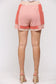 Coral Mix Block Shorts