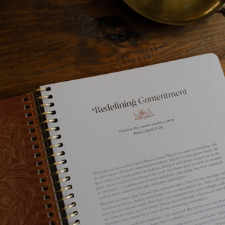 Is God Enough for Me? Finding Real Contentment in Christ Spiral Bound Devotional