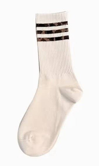 The Wild Side Crew Socks (Multiple Colors)