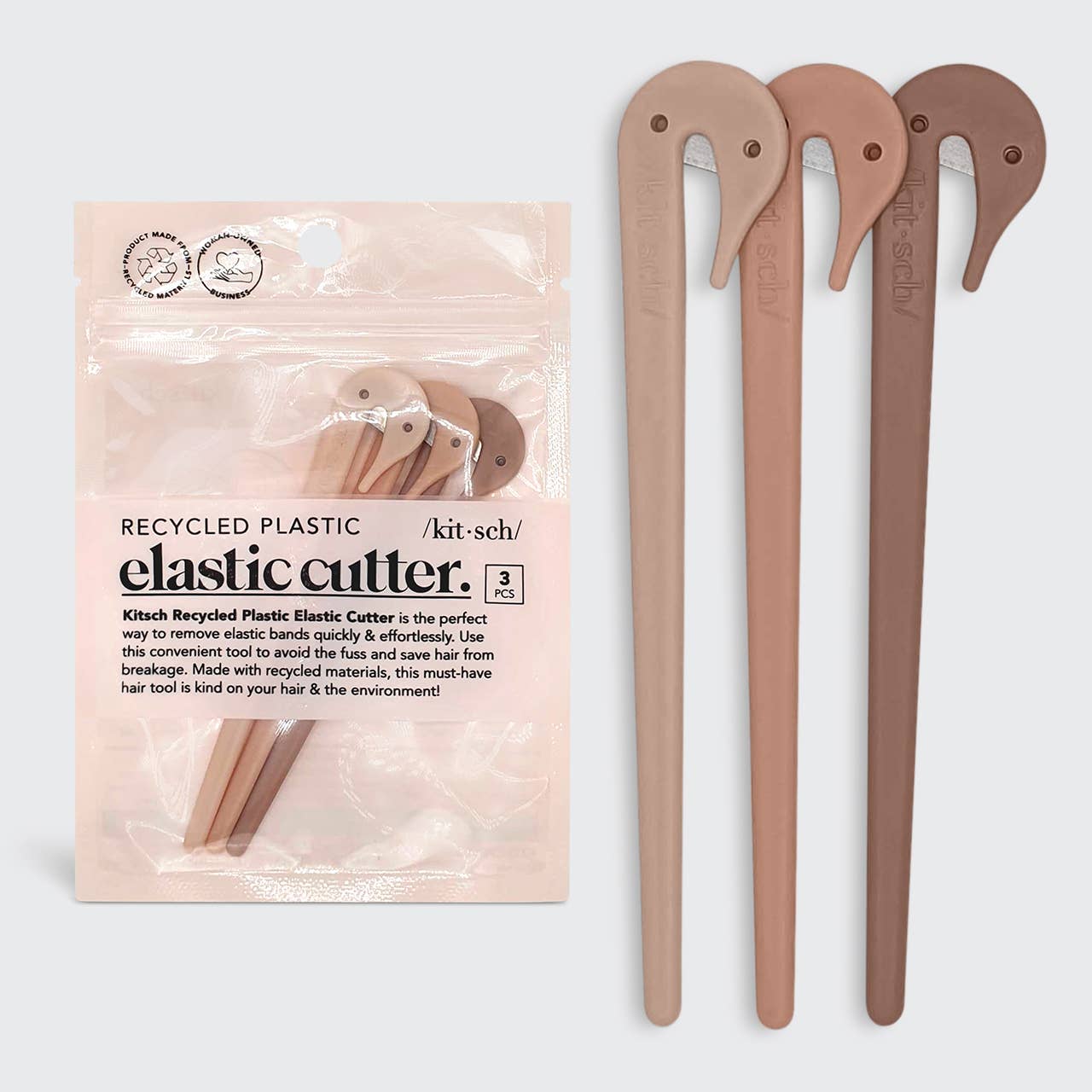 Kitsch Elastic Cutters- 3 Pc Set