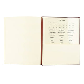 12-Month Undated Planner: Yorkshire Design, Layflat Design