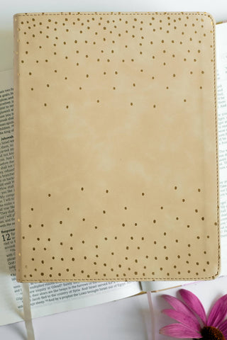 Polka Dot Mustard Seed Faith SKJV Devotional Bible